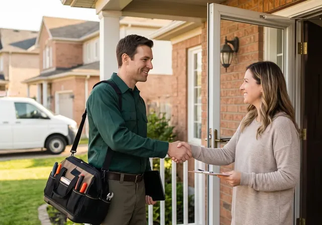 New Customer: First Service Call